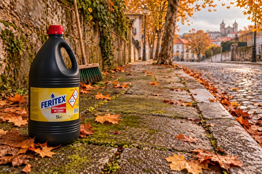 Limpeza doméstica e profissional de pavimentos e superfícies compatíveis